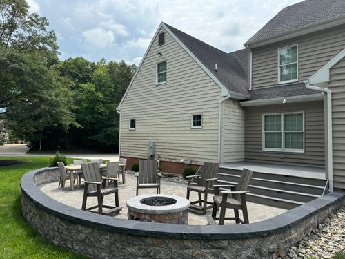 Patio Design & Construction for Broker Post Ground Crew in Sussex County, DE