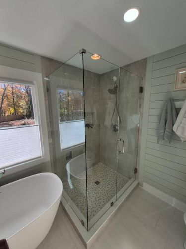 Frameless Glass Showers for Pane -N- The Glass in Rock Hill, SC