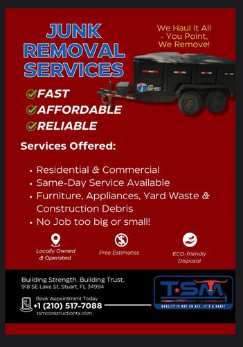  for TSM Construction in New Braunfels, TX