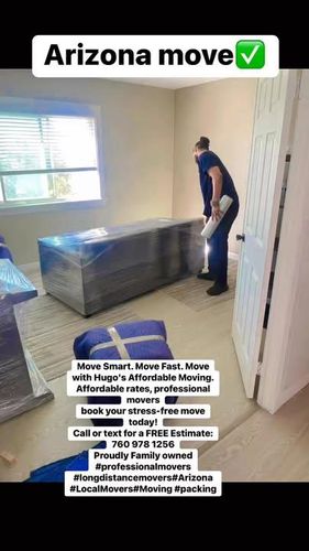  for Hugo’s Affordable Moving Labor in San Diego, CA