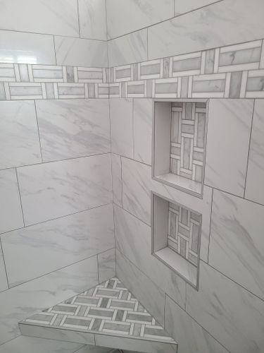 Bathroom Tiling for Cox Tile and Stone in Clinton, UT