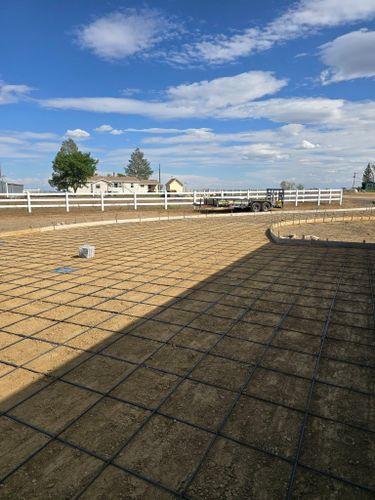 Concrete Slab Construction for Bazaldua Productions LLC. in Fort Collins, Colorado