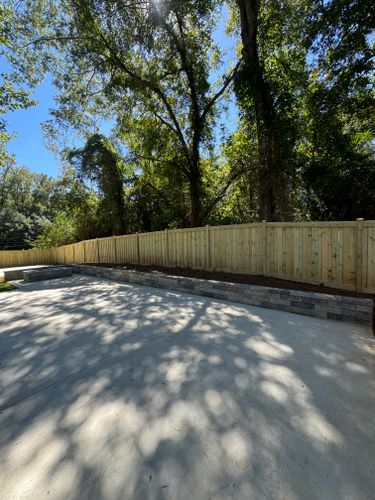 Retaining Wall Installs for E&T Outdoor Pros in LaGrange, GA