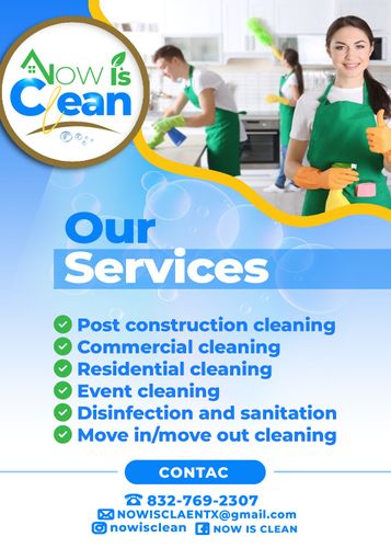 Residential Cleaning for Now Is Clean in Houston, TX