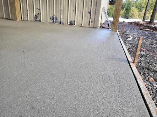 Concrete Slab Construction for TJR Concrete and Construction in Bend, OR