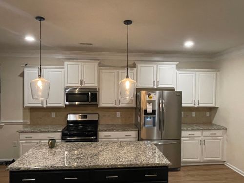 Kitchen and Cabinet Refinishing for Paintway to Heaven in Raleigh, NC