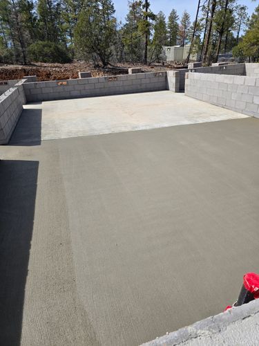 Concrete Foundations for Diamond Dust Concrete in Show Low, AZ