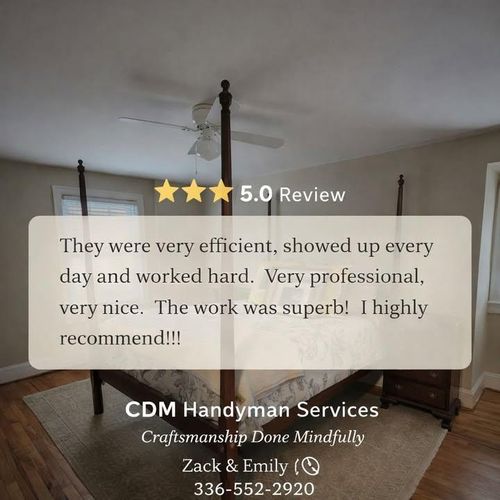 All Photos for CDM Handyman Services in Mount Airy, NC