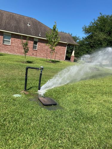 Irrigation Installments for Essex Irrigation Services LLC in New Caney, TX