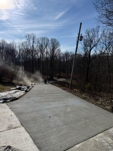 Driveways & Sidewalks for Whitfield Concrete Construction in Solsberry, IN