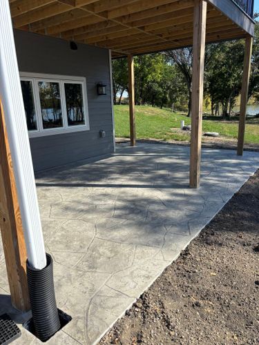  for Johnson Concrete in New London, MN