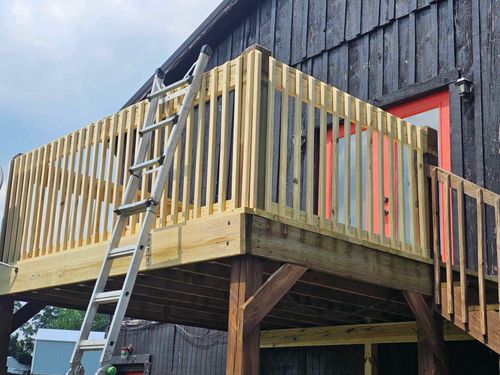 Deck Building for Frontline Roofing & Home Services in Shelbyville, KY