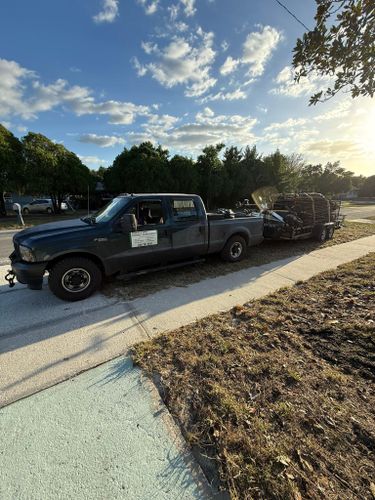 Mulch Installation for Kramer & Son’s Property Maintenance in Hudson, FL