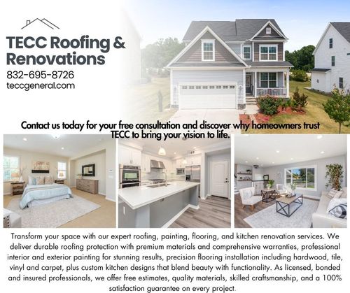 All Photos for TECC Roofing & Renovations in Harris County, TX