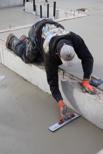 Concrete Slab Construction for TJR Concrete and Construction in Bend, OR