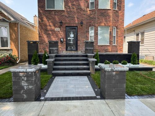 Brickwork for Alvarez Pavingstone INC. in Lyons, IL