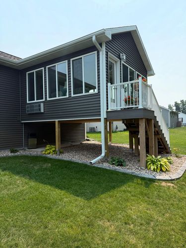 Deck Buildout for Tru Frame Outdoor Structures in Menasha, WI