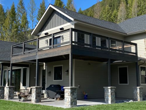 Deck & Patio Installation for Next Level Exteriors LLC in Columbia Falls, MT