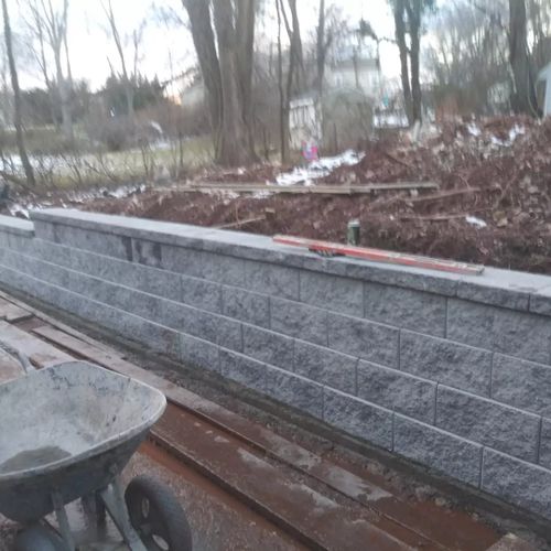 Decorative Sitting Walls for PM Masonry in Manville, NJ
