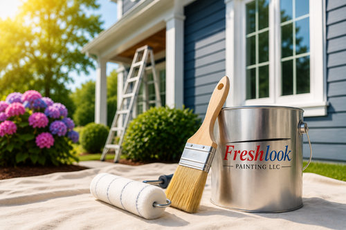 Exterior Painting for Freshlook Painting LLC in Springfield, PA