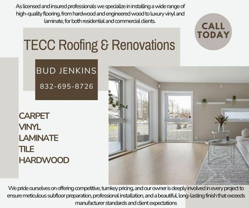 All Photos for TECC Roofing & Renovations in Harris County, TX