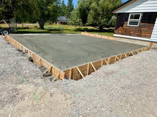 Concrete for Montana Concrete Creations in Bigfork, MT
