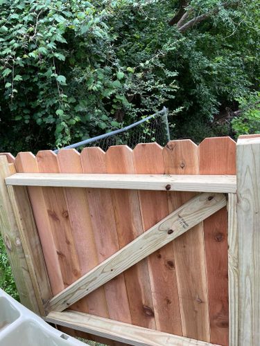 Wood Fencing for BAKER Carpentry in Joshua, TX