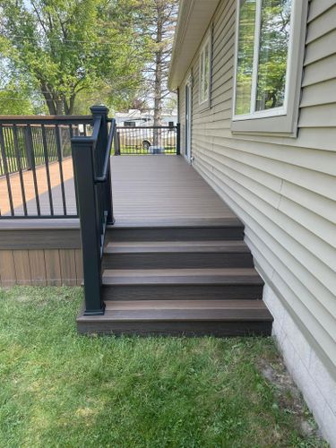 Deck & Patio Installation for BASE Contracting in Dundee,  MI