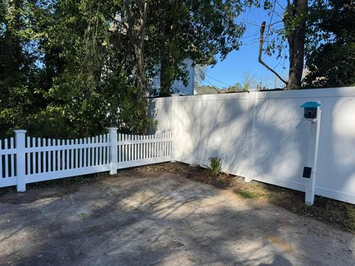 Vinyl for 4 In The Fire Fencing LLC in Darlington, SC