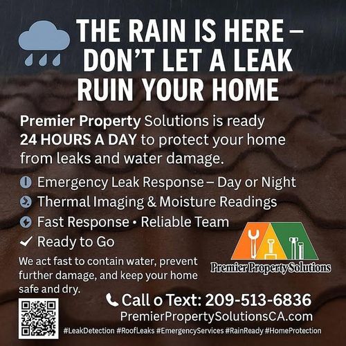 Leak Detection & Remediation for Premier Property Solutions in Modesto, CA