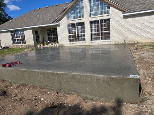 Concrete for Evant Backhoe & Construction in Evant, TX