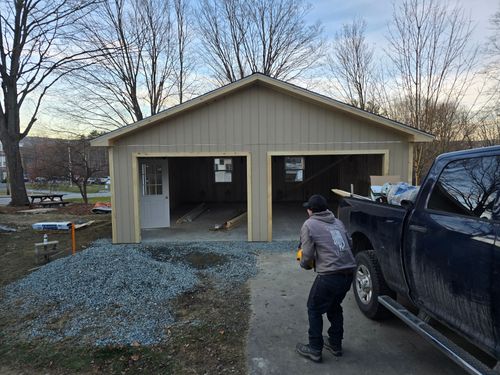 Carpentry for AA Family Construction in Lebanon, NH
