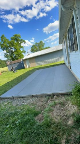 Foundation Laying for Amick’s Affordable Concrete & Power Washing LLC in Mansfield, OH