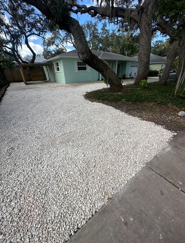 Hardscaping for Team Tolson Landscape in Tampa Bay, FL