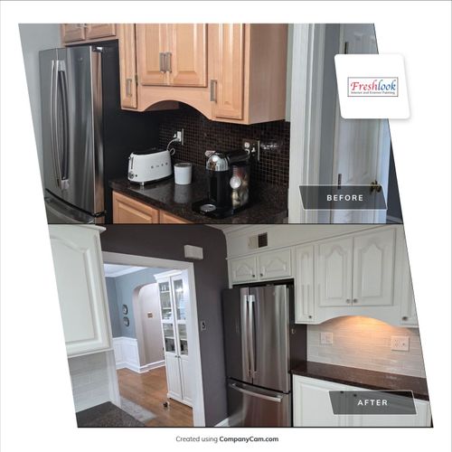 Cabinet Painting for Freshlook Painting LLC in Springfield, PA