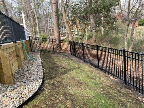 Aluminum Fencing for Sea Level Fence in Virginia Beach, VA