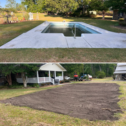 Land and Lot Clearing for Coursey Construction in Metter, GA