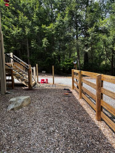 Wooden Fencing for Alpine Fence in Dahlonega, GA