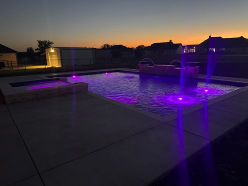 Pool Deck Paving for Black Diamond Custom Pools LLC in Azle, TX