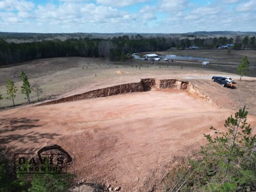 Excavation for Davis Landworx in Clanton,  AL