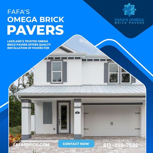 Paver Walkways  for Fafa's Omega Brick Pavers in Lakeland, FL