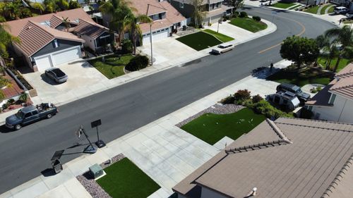 Artificial Turf Installation for Aidan Jade Landscaping in Riverside County, CA