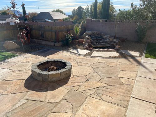 Patio Design & Construction for Villegas Landscape & Maintenance in St. George, UT