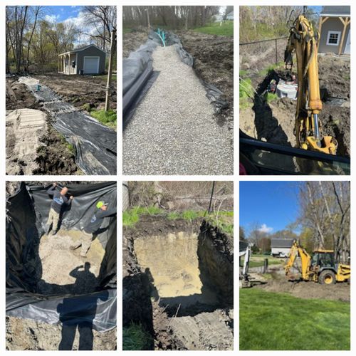 Site Work for M.J. Construction & Landscape INC in Bristol, RI