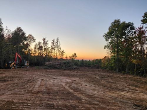 Land Clearing/Demolition for C.A. Sherry Land Improvement, LLC. in Louisa, VA