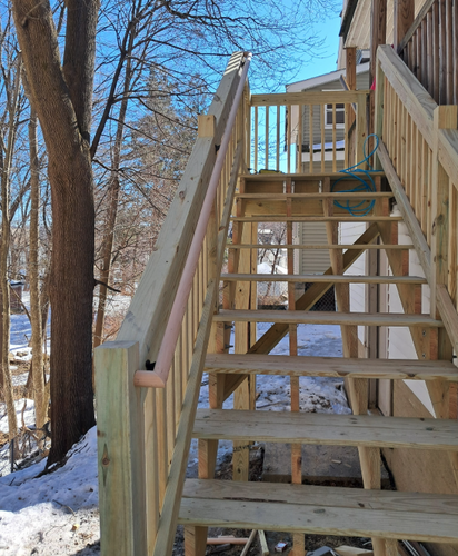 Finish Carpentry for E&Z Construction in Ashburnham, MA