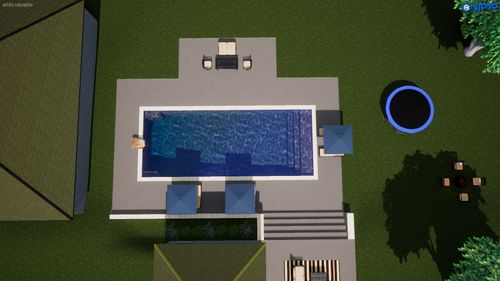 Pool Deck Paving for Black Diamond Custom Pools LLC in Azle, TX