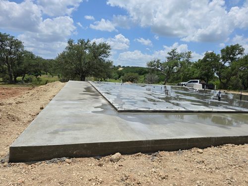 Site Preparation for Evant Backhoe & Construction in Evant, TX