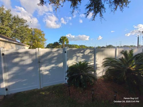 Vinyl Fence Installation for ASAP Fence & Gates - Central, FL in Leesburg, FL