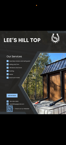 All Photos for Lee’s Hill Top Contracting in Oxford, NC